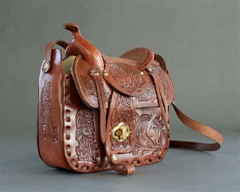 genuine leather western purses|handmade leather purses western style.